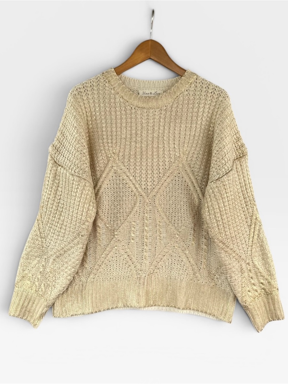 🎉5 for $45🎉 Vine & Love sweater pullover size S